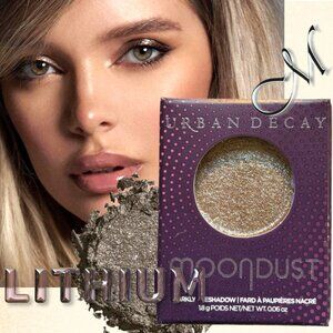 Urban Decay Moondust 24/7 Sparkly Eyeshadow* ~ LITHIUM (Fawn Gilt) NIB 1.8g